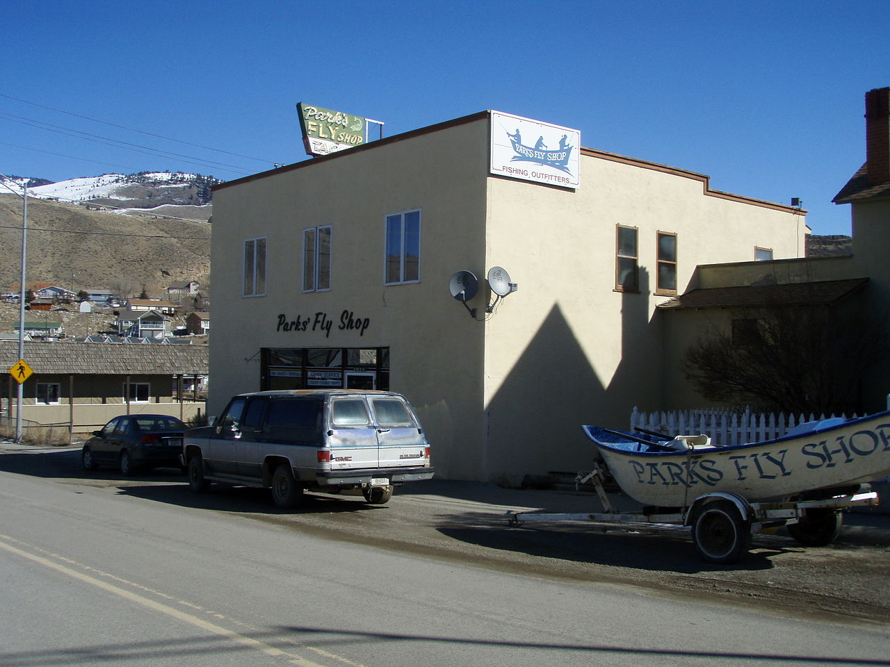 Parks' Fly Shop in Gardiner Montana