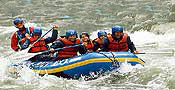 Rafting the Yellowstone River